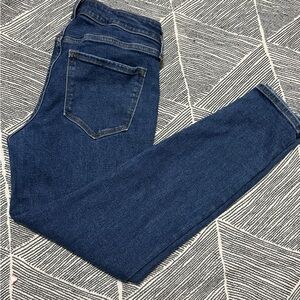 Rock Star Super Skinny Blue Jeans